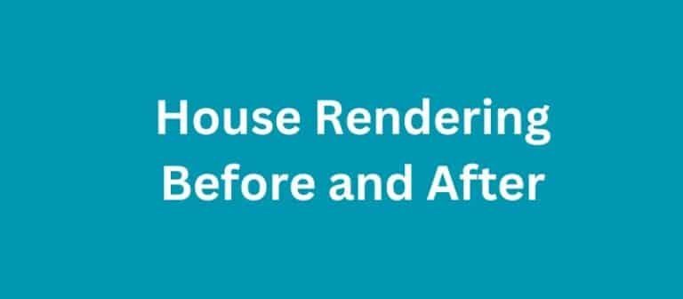 House Rendering Before and After: Transforming Your Home's Exterior ...