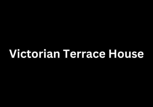 Victorian Terrace House after rendering