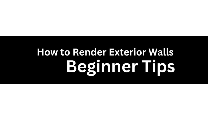 Beginner Tips for Rendering Exterior Walls | MidRender